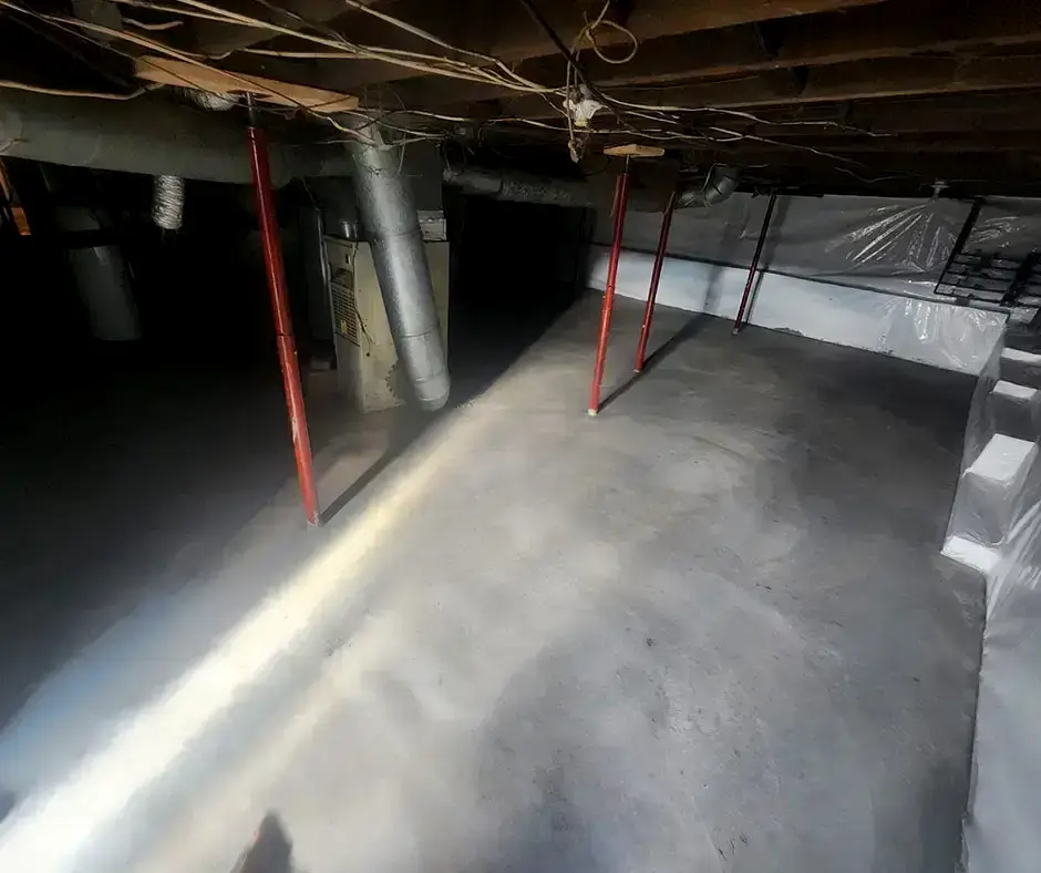 Complete Crawl Space encapsulation Renovation in Richmond, VA