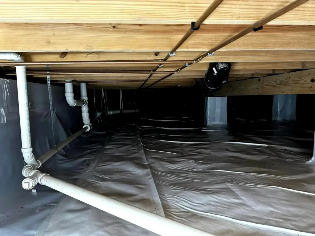 Home Crawl Space Encapsulation in Lexington, KY Home Crawl Space Encapsulation in Lexington, KY